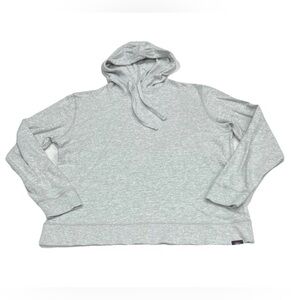 Faherty Hoodie Mens M Gray Heather Sunwashed Slub Organic Pullover